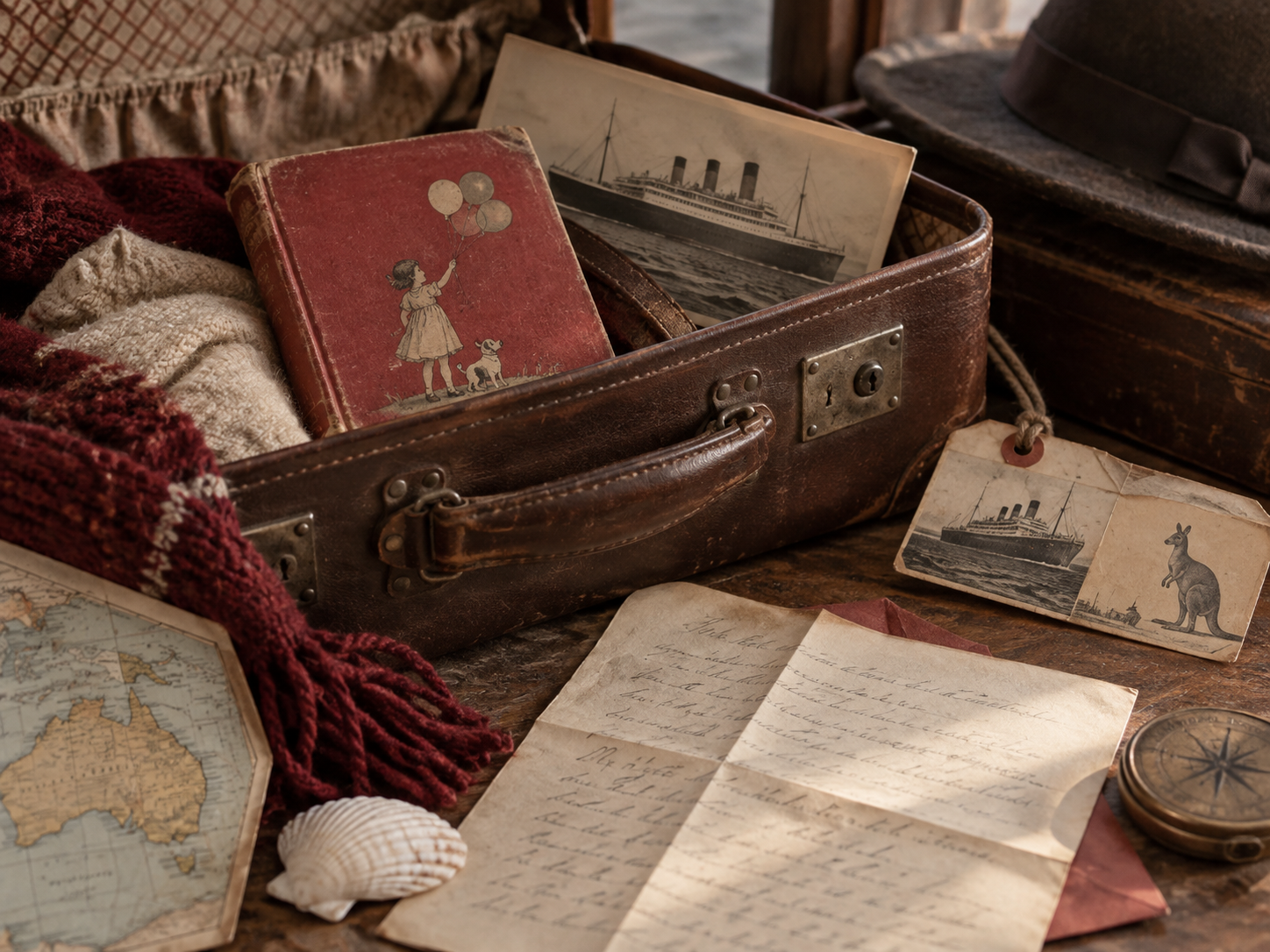 The Little Birthday Book That Carried a Family Across the World